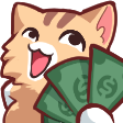 neko_cash emote