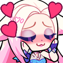 waifuahrialloutinlove emote