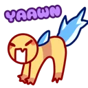 sharkyawn emote
