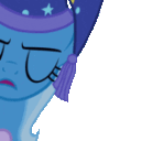 TrixieGrumpy emote