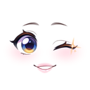 SparklingFriendlyWink emote
