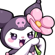 kuromigiveschuflower_mini emote