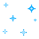 0_bluesparkles emote