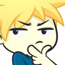 blondboythinking Emote