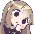 thinky emote