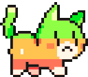 glitchcat emote