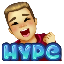 Steve_HYPE emote