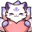 PKitsuneHeart emote