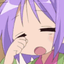 Sleepy emote