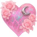 HeartGothPink emote