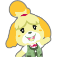 isabelleHi emote