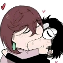 dandadan_kiss emote