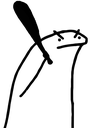 flork_withbat emote