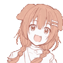 KoroneHappy emote