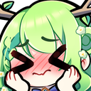 MembersFaunaShyBlush emote