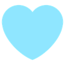 cyan_heart emote
