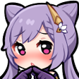 Keqing_Shy emote