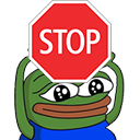 peepoStop Emote