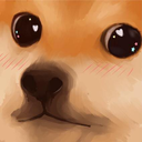 CuteAnimeDogBlush emote
