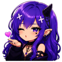 lunablowkiss Emote