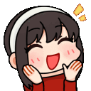 waifuYorClap emote