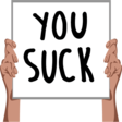 YouSuckSign emote