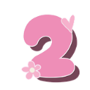 pinktwoheartflower2 Emote