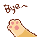 PawBye emote