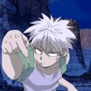 8611killuayelling emote