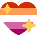 5061lesbianprideheart emote
