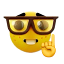 nerd emote
