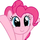 PinkieHappy emote