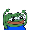 Pepehappy emote