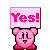 4605kirbyyessign emote