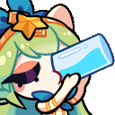 waifululusgdrinkwater emote