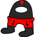 darkie_amogus emote