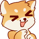shiba_laugh emote
