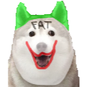 DamagedHusky emote