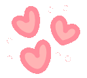 pinkhearts emote