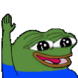 PeepoWave Emote