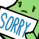 greenblobsorry Emote