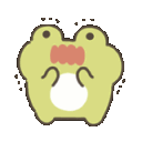 scaredfrog emote