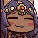 ShebaHappyBlush emote