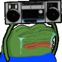 pepecryboombox emote