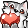 wolf_heart emote