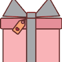 pinkgift emote