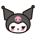 kuromi3_uneasy emote