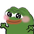 3439pepeblushy emote