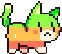 glitchcat emote
