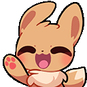 waifuEeveeWave Emote